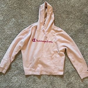 LIGHT Pink Champion Hoodie
